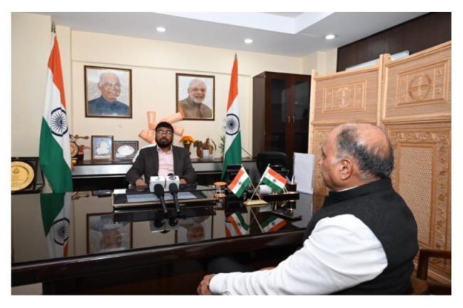 Mr. Shri Rameshwar Teli  Minister of State for Labour and Employment  and Petroleum and Natural Gas